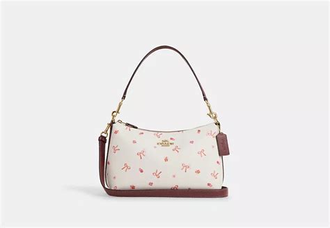 coach clara shoulder bag bow